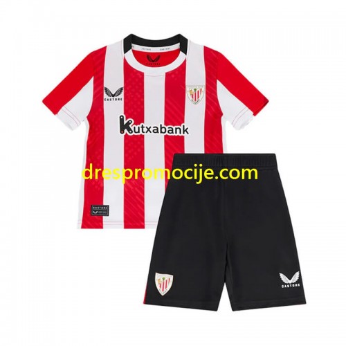 Athletic Bilbao Dres Dječji Domaći 2024/2025 Kratkih Rukava Athletic Bilbao Dres Dječji Domaći 2024/2025 Kratkih Rukava